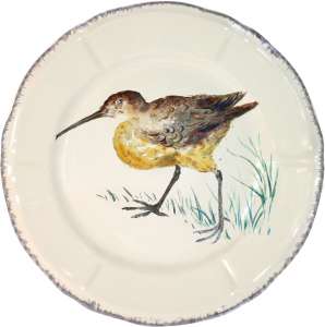1 тарелка для ланча  becasse gds oiseaux