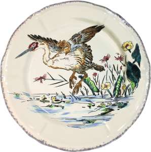 1 тарелка для ланча pelican gds oiseaux