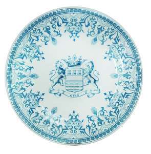 6 Обеденные тарелки ассорти depareillees blue